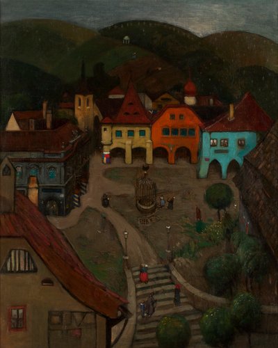 Liten stad av Richard Teschner