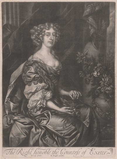 Den högra ärade grevinnan av Exeter (Anne, d.1703) av Richard Tompson