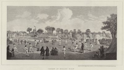 Cricket i Moulsey Hurst av Richard Westall
