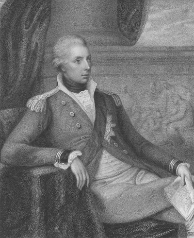 Frederick Howard, 5th Earl of Carlisle, graverad av Thomas Ryder, 1800 av Richard Westall