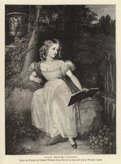 H R H Prinsessan Victoria av Richard Westall