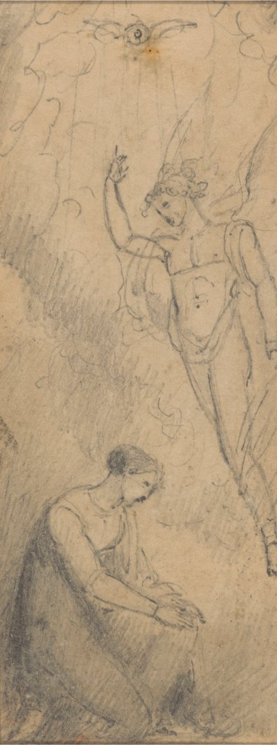 Bebådelsen (Luk 1:26) av Richard Westall