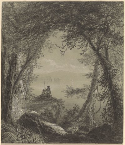 Lake George av Richard William Hubbard