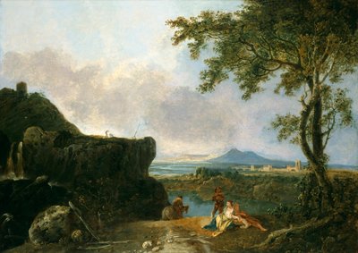 En vit munk, 1733-1782 av Richard Wilson
