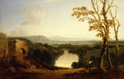 Landskap med floddal av Richard Wilson