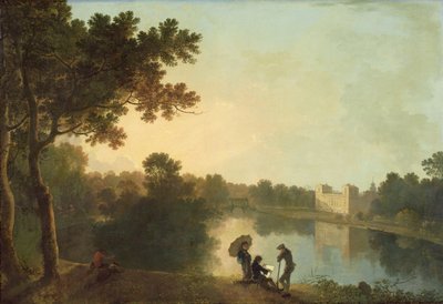 Sydostvy över Wilton från andra sidan floden av Richard Wilson