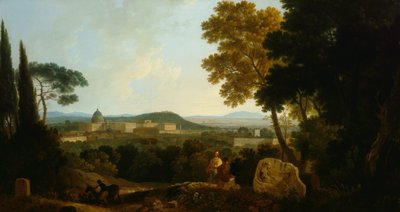 St Peters and the Vatican from the Janiculum, Rome av Richard Wilson