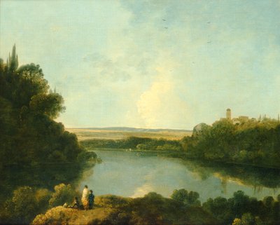 Nemisjön nära Rom, ca 1760 (olja på duk) av Richard Wilson