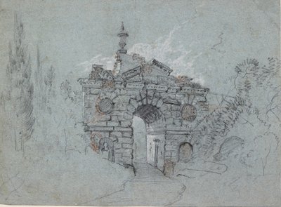 Den förstörda bågen i Kew, c1760-talet av Richard Wilson