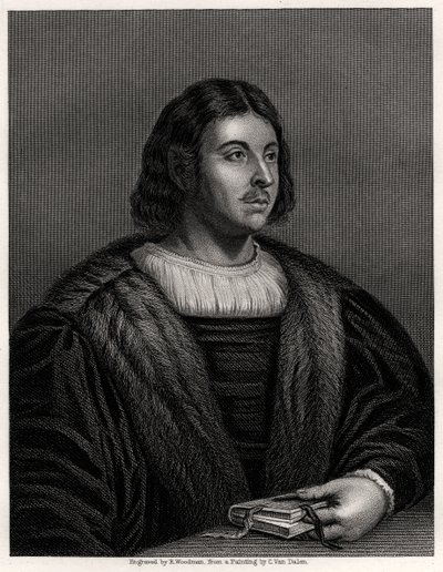 Giovanni Boccaccio, italiensk författare och poet, 1800-talet. av Richard Woodman