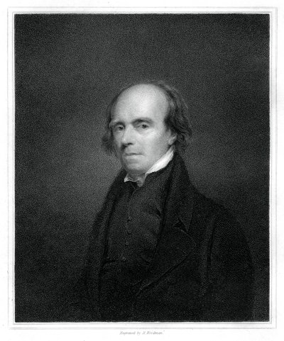 John Flaxman, brittisk designer, ritare och skulptör, 1833. av Richard Woodman