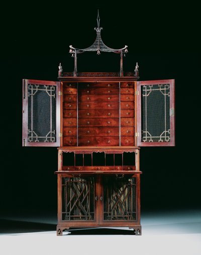 George II sekreterare-kabinett av Richard Wright