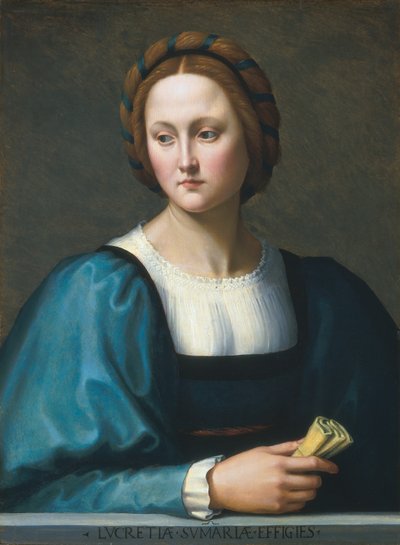 Lucrezia Sommaria, ca. 1510. av Ridolfo Ghirlandaio