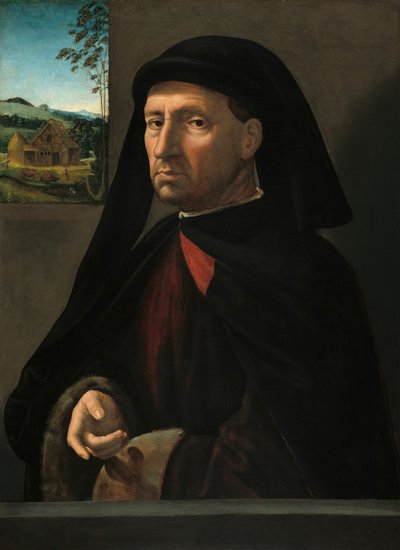 Porträtt av en gentleman, ca. 1505. av Ridolfo Ghirlandaio