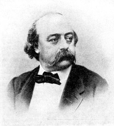 Gustave Flaubert, författare till Madame Bovary, 1923. av Rischgitz Collection