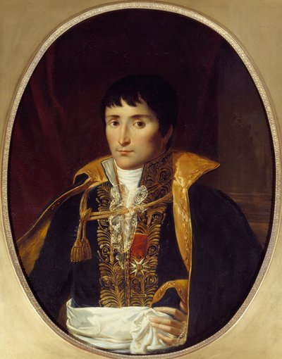 Porträtt av Lucien Bonaparte (1775-1840). Målning tillskriven Robert Lefevre (1755-1830) Malmaison från 1800-talet, musee du chateau - Porträtt av Lucien Bonaparte (1775-1840). Målning tillskriven Robert Lefevre (1755-1830) av Robert (attr. to) Lefevre