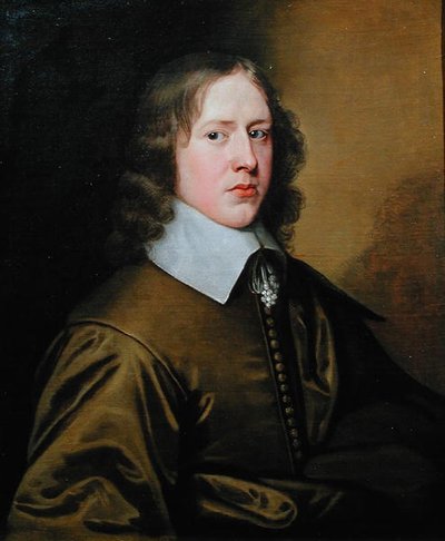 Brian Fairfax (1633-1711) den äldre (olja på duk) av Robert (circle of) Walker