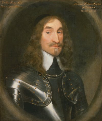 Sir Thomas Fairfax, ca. 1649-50 (olie på lærred) swed av Robert (circle of) Walker