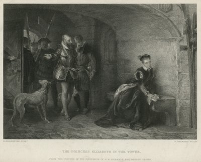 Prinsessan Elizabeth i tornet av Robert Alexander Hillingford