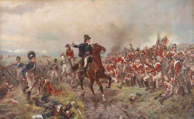 Wellington vid Waterloo av Robert Alexander Hillingford