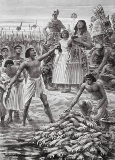 Räkna händerna som skurits av från de döda (litografi) av Robert Ambrose Dudley