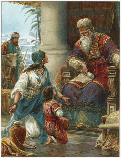 Hanna tar med Samuel till Eli av Robert Ambrose Dudley