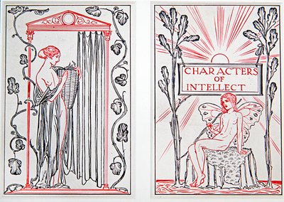 Intellektets karaktärer, från Shakespeares hjältinnor av Anna Murphy Jameson av Robert Anning Bell