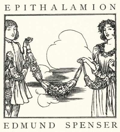 Epithalamion, Edmund Spenser (lito) av Robert Anning Bell