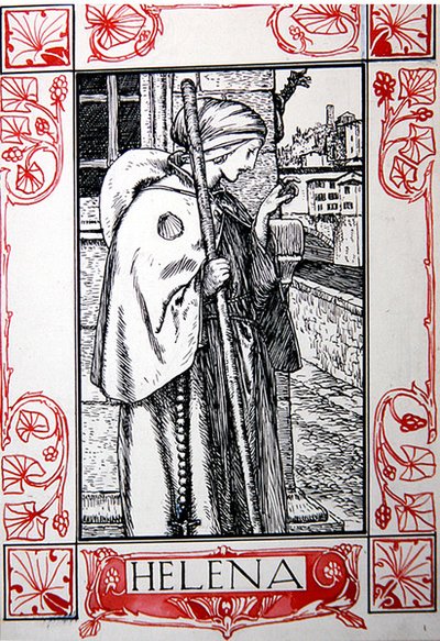Helena, från Shakespeares hjältinnor av Anna Murphy Jameson av Robert Anning Bell