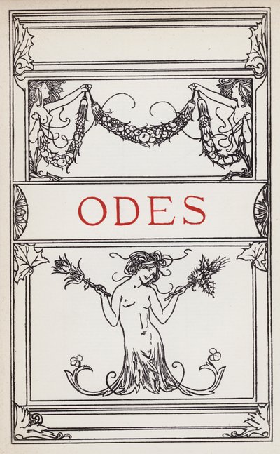 Illustration till dikter av John Keats: Odes (litho) av Robert Anning Bell