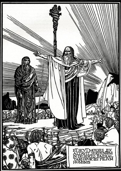 Illustration till Altarboken, 1892, 1897 av Robert Anning Bell