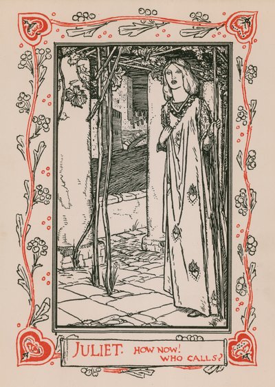 Julia, Romeo och Julia av Robert Anning Bell