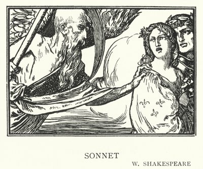 Sonett (lito) av Robert Anning Bell