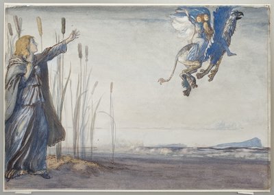 Liljan Och Lejonet av Robert Anning Bell