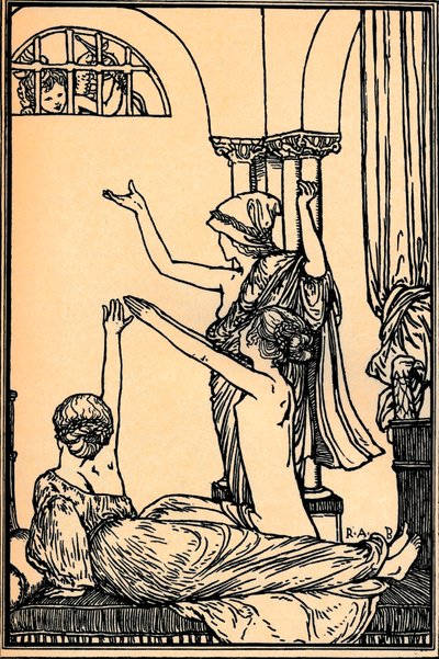 Fångarna, c1900 av Robert Anning Bell