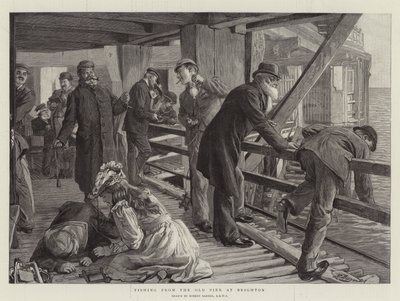 Fiske från Old Pier i Brighton av Robert Barnes
