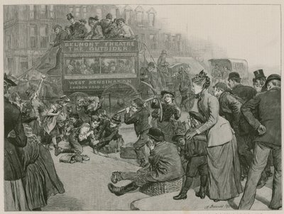 Plockar bränsle i London, när katten är borta av Robert Barnes