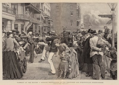 Harmony at the Seaside, en morgonföreställning av den oundvikliga och ständigt populära niggertruppen av Robert Barnes