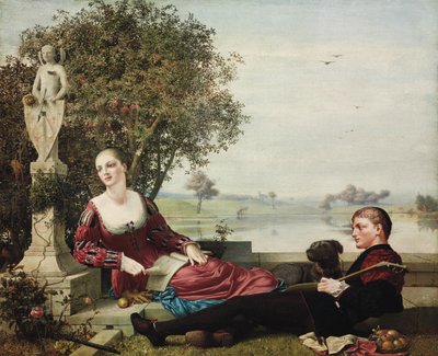 Heloise och Abelard av Robert Bateman