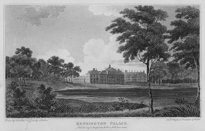Kensington Palace (gravyr) av Robert Blemell (after) Schnebbelie