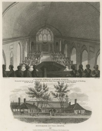 Chapel, Great Ilford, Essex av Robert Blemell Schnebbelie