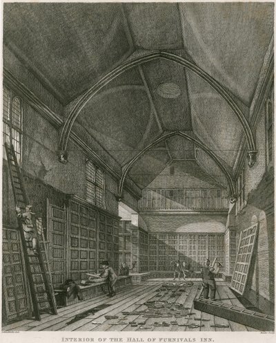 Interiör av Hall of Furnival
