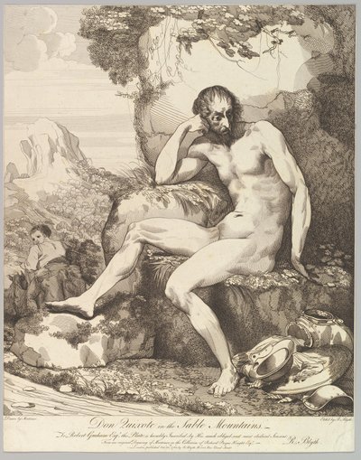 Don Quijote i Sablebergen, 20 oktober 1782. av Robert Blyth
