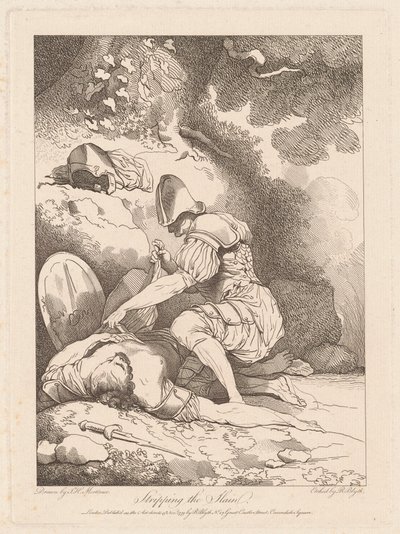 Ta av de dödade av Robert Blyth, after John Hamilton Mortimer