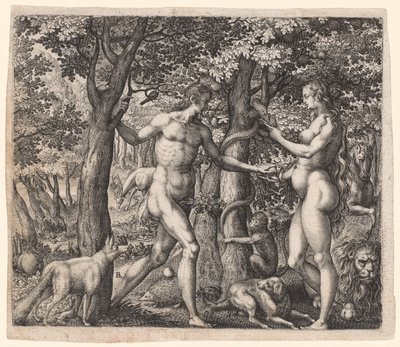 Adam och Eva av Robert Boissard