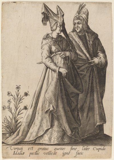 Dygd är tacksam närhelst..., 1597. av Robert Boissard