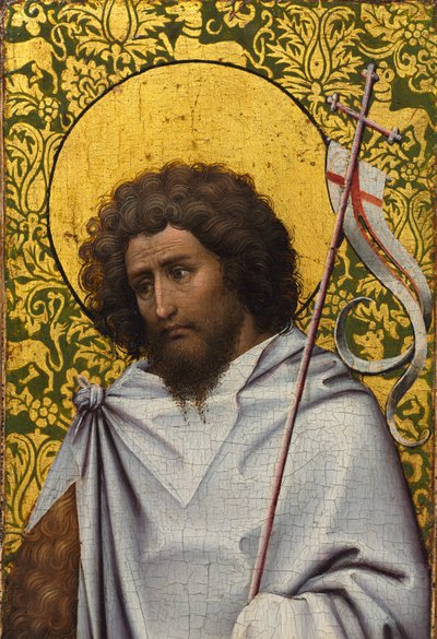 Johannes Döparen, ca. 1410. av Robert Campin