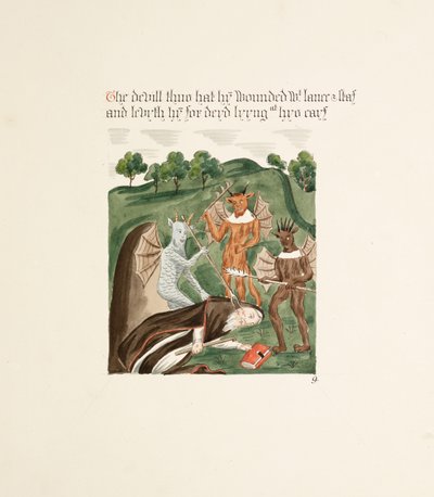 Ms. New Coll 380, f41r. The antiquities of the Cathedral Church of Saint Mary, Carlisle, ritad av Robert Carlile, 1795 (penna och bläck samt wc på papper). av Robert Carlile