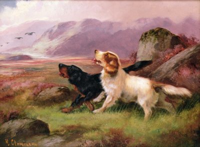 Gundogs (en i ett par) av Robert Cleminson