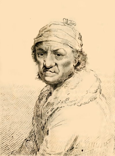 Elias Hoyle, från Sowerby, Yorkshire - 113 år gammal, 1822. av Robert Cooper